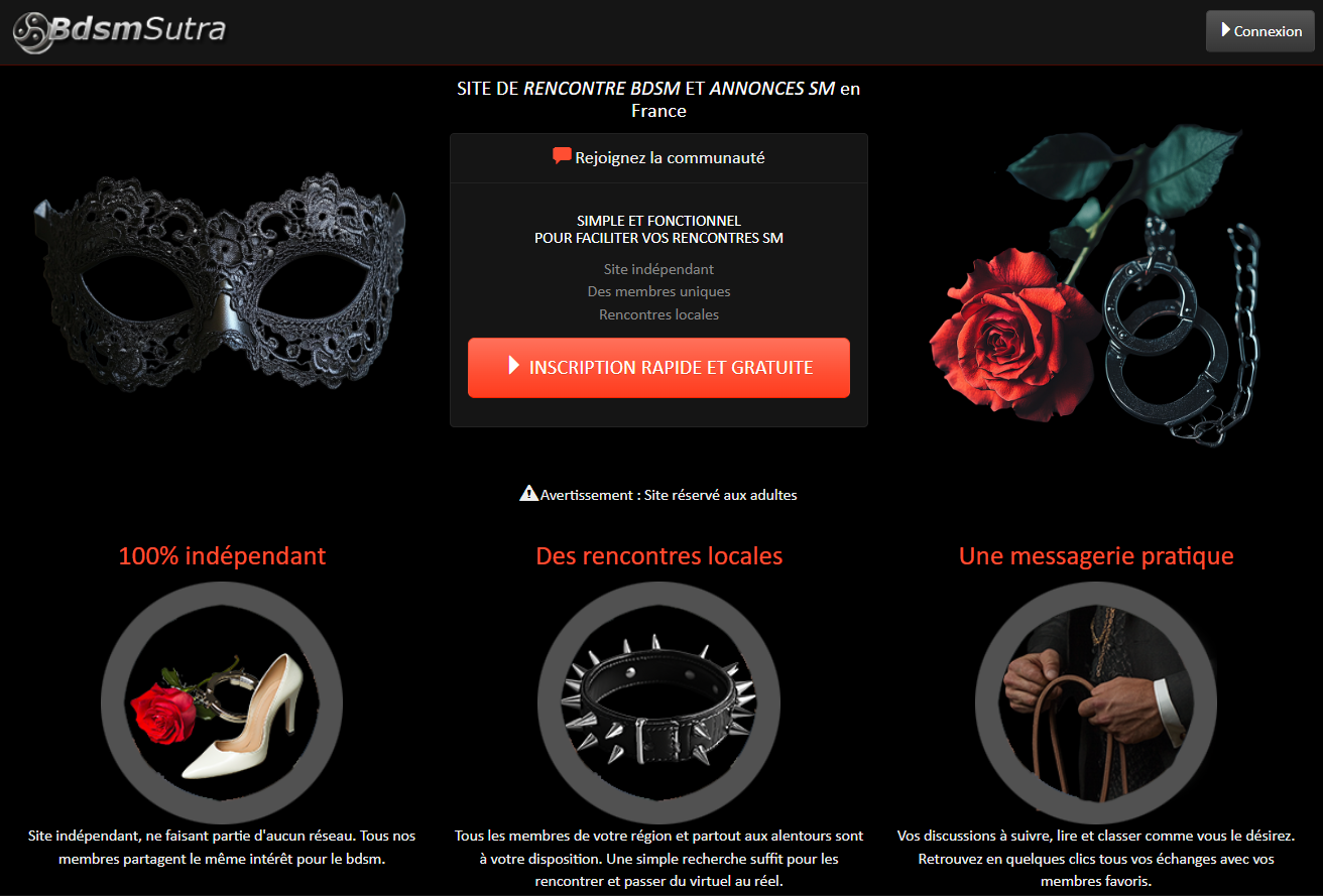 BdsmSutra Rencontres Bdsm France Profils V rifi s Avis