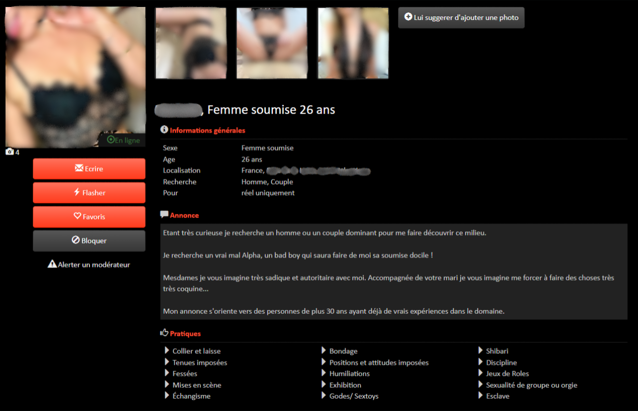 BdsmSutra Rencontres Bdsm France Profils V rifi s Avis